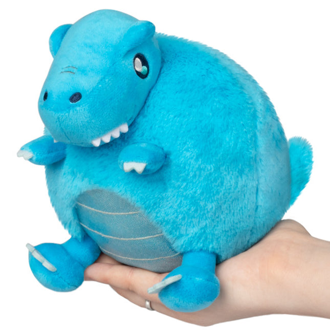 Party Snacker Blue T-Rex Front View