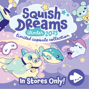 Winter 2025 Squish Dreams New Limited Edition Capsule Collection In Store only!