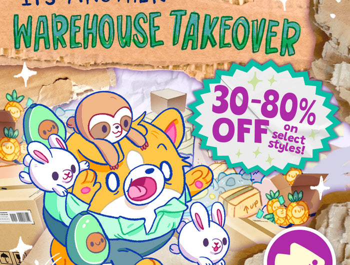 Up to 80% off select styles during our Warehouse Takeover Sale