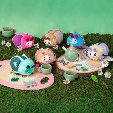 blind box moths series 1 cup of tea box photo of moths at a picnic