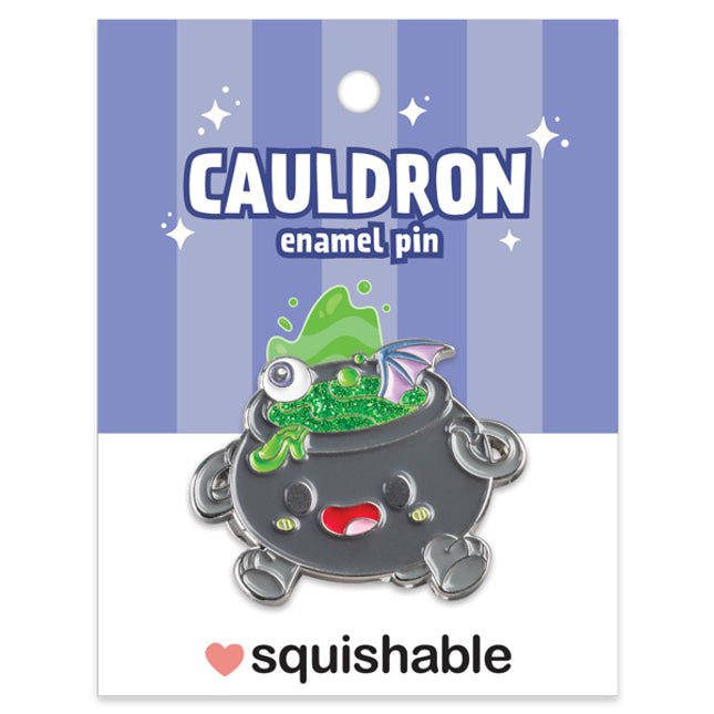 Cauldron Enamel Pin Packaging