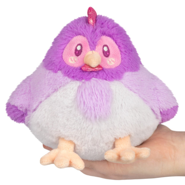 party snacker purple hen front view