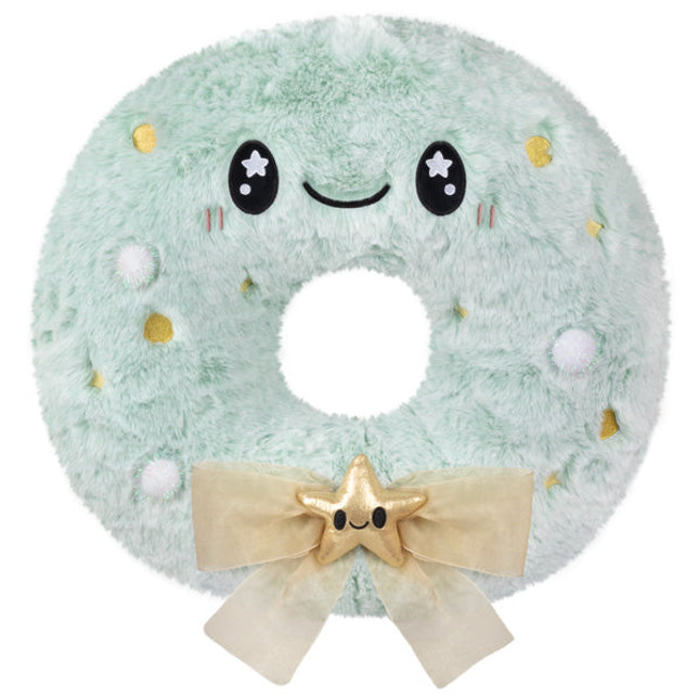 Squish Flocked Christmas Wreath