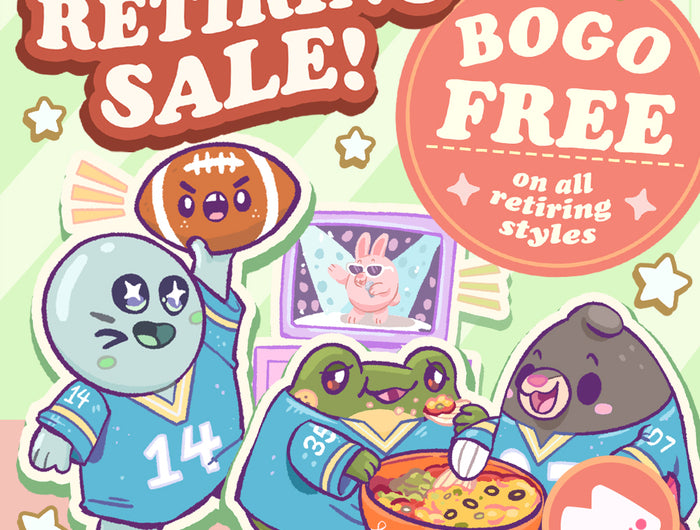 BOGO Free on all retiring styles. Ends 2/9 at 11:59pm PST!