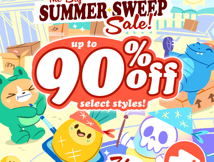 The Big Summer Sweep Sale. Up to 90% off select styles. Ends 7/1.