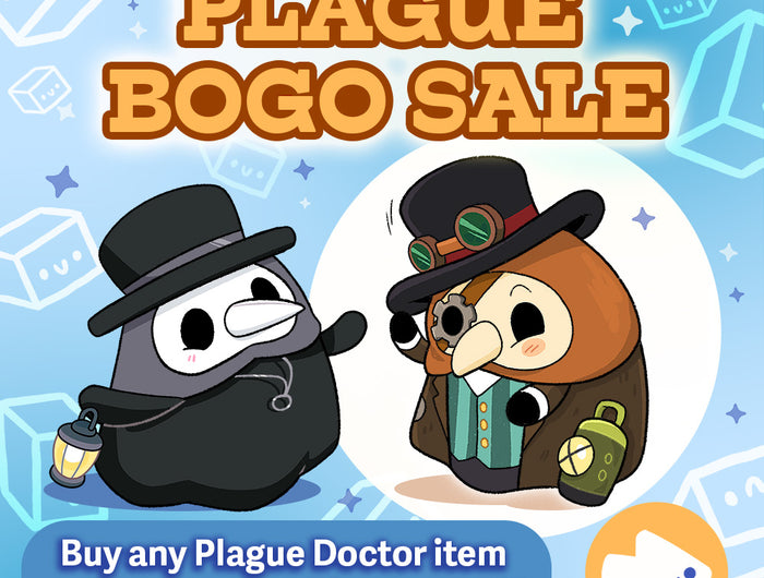 Buy any Plague Doctor item, and get another Plague Free!