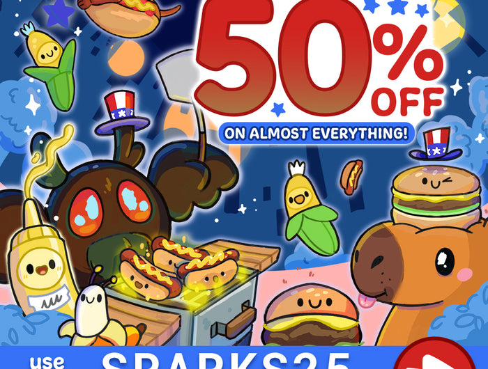 BOGO 50% off using the code SPARKS25