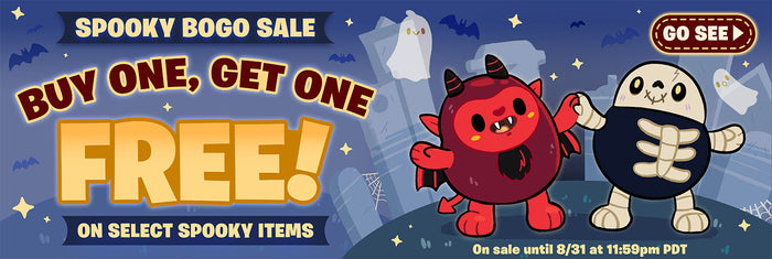 BOGO Spooky Sale HERO 8/28