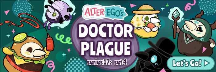 Alter Egos Series 17: Doctor Plagues Set 4.