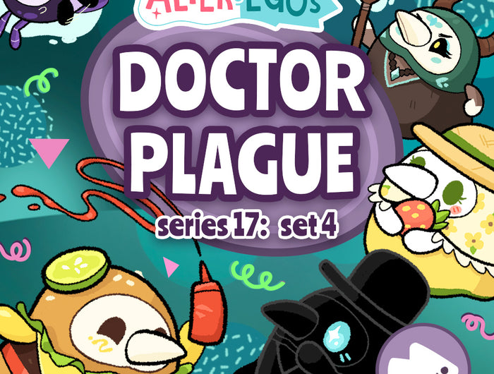 Alter Egos Series 17: Doctor Plagues Set 4.