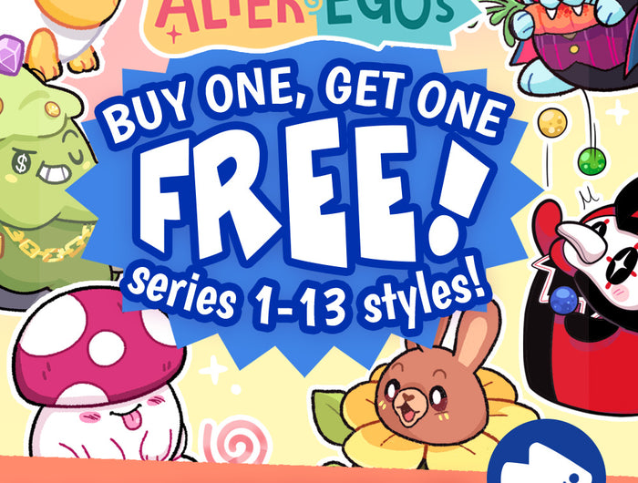 Alter Egos Sale: Buy One Get One Free on series 1-13! Ends 5/31!