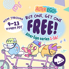 Buy One Get One Free on Alter Egos Series 1-16. Ends 9/23.