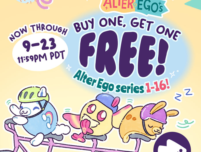 Buy One Get One Free on Alter Egos Series 1-16. Ends 9/23.
