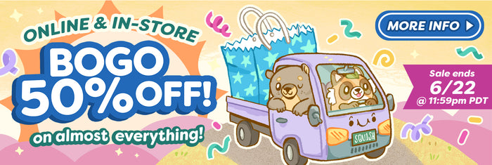 BOGO 50% Off on almost everything. Ends 6/22.