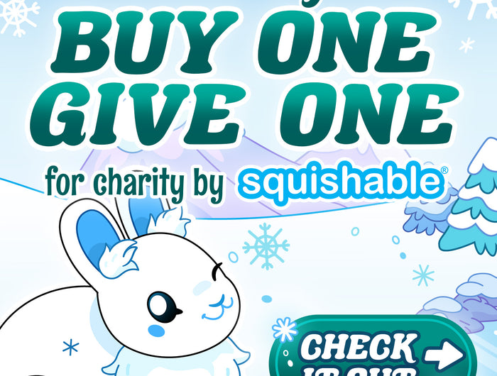 buy one give one to charity banner