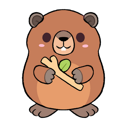 Mini Squishable Baby Beaver