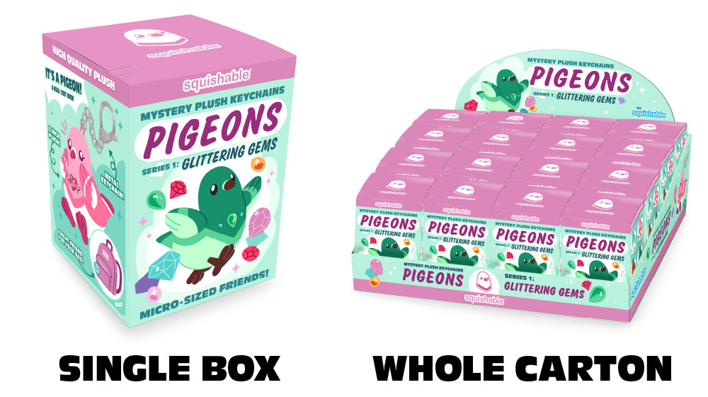 Blind Box Micro Pigeons Box and Carton Image