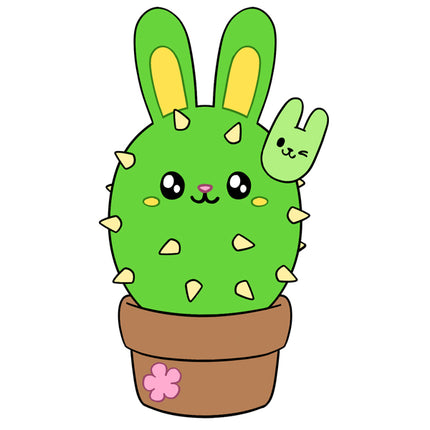 Mini Squishable Bunny Cactus