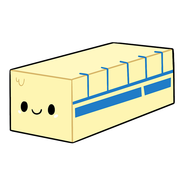 Butter design illustration