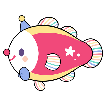 Mini Squishable Clown Fish