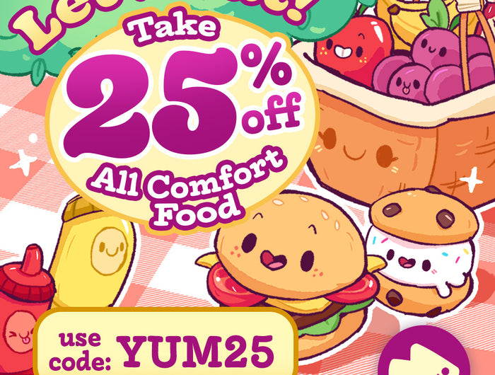 25% off comfort food using code YUM