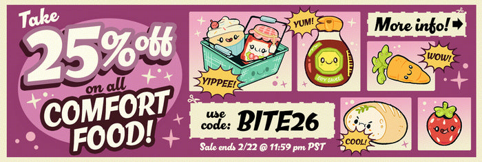 25% off Comfort Food using the code BITE26. Ends 2/22!