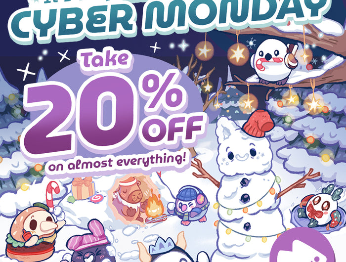 Cyber Monday: take 20% off on almost everything!