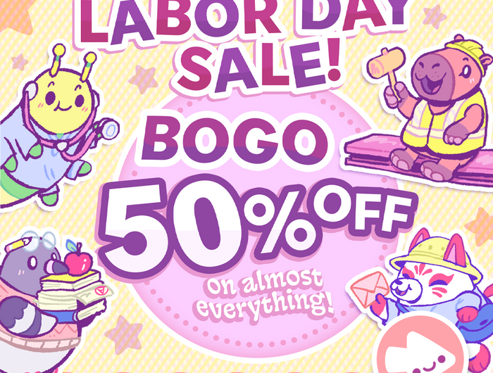 BOGO 50% Off on almost everything. Ends 9/7.