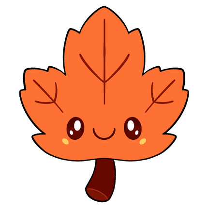 Mini Squishable Maple Leaf