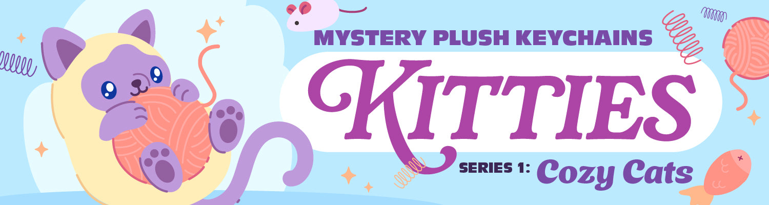 Kitties Micro Blind Box, Series 1: Cozy Cats – Squishable