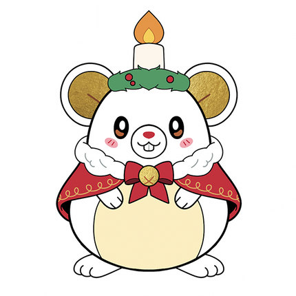 Mini Squishable Festive Mouse