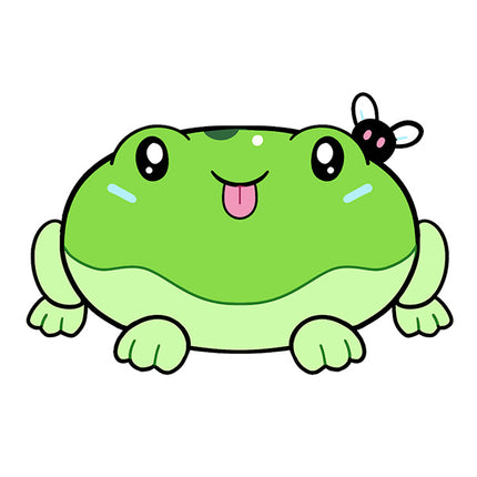 mini frog donut design graphic