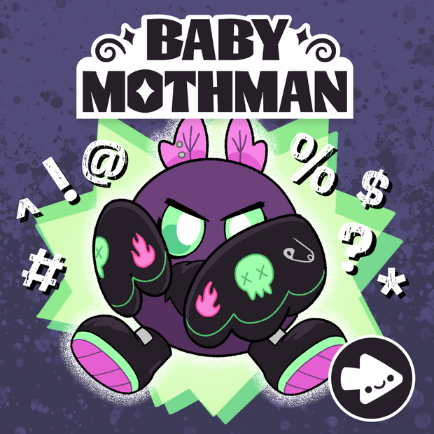 baby mothman category: feat. neon punk mothman 