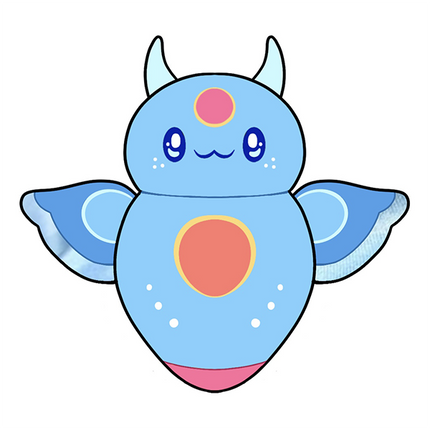 Mini Squishable Sea Angel design graphic