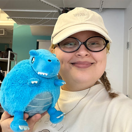 Party Snacker Blue T-Rex User Photo