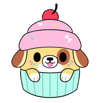 Mini Squishable Pupcake design graphic