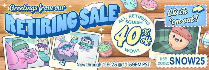 Retiring Sale code SNOW25