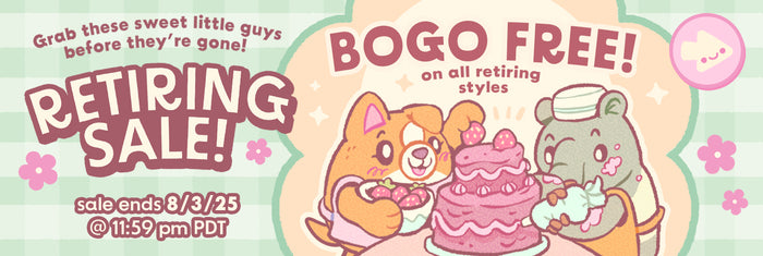 BOGO Free Retiring Sale ends 8/3/25