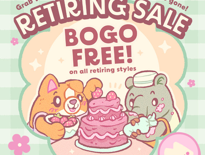 BOGO Free Retiring Sale ends 8/3/25