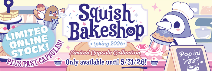 Squish Bakeshop has Limited Online Stock through 5/31!