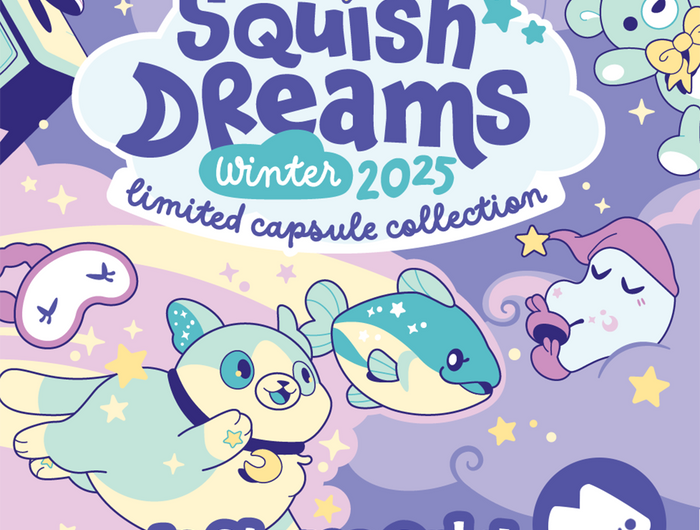 Winter 2025 Squish Dreams New Limited Edition Capsule Collection In Store only!