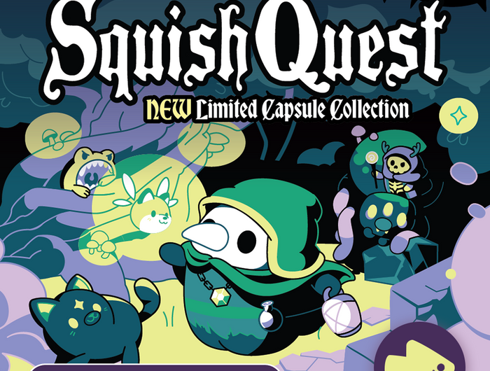 Fall 2025 Squish Quest New Limited Edition Capsule Collection In Store only