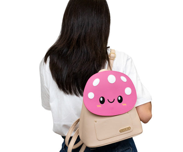 Mini Squishable Mushroom Backpack