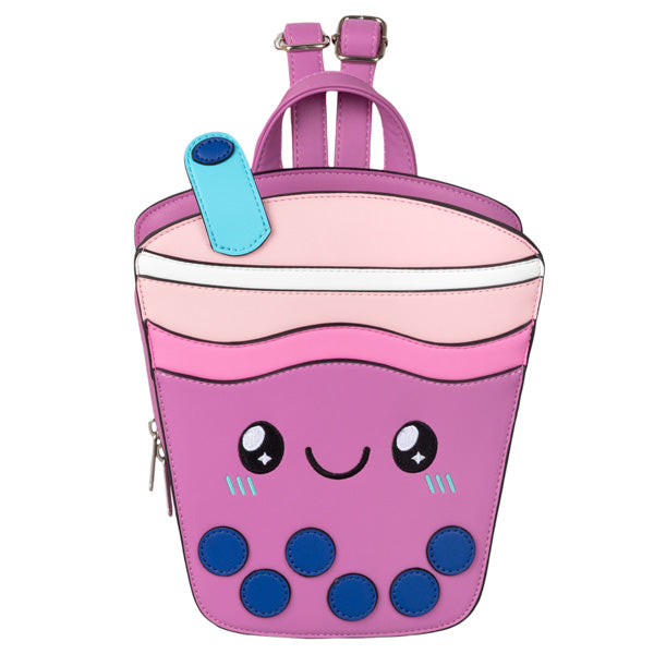 bubble tea patterned mini backpack Mini Squishable Bubble Tea Backpack