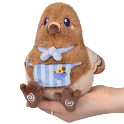 squish bakeshop snacker mocha pigeon front view