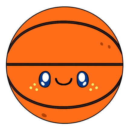 Mini Squishable Basketball design graphic