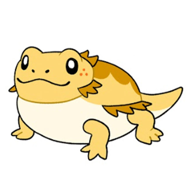 bearded dragon illustration