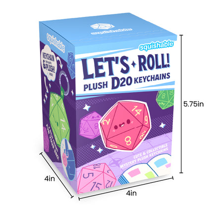 d20 blind box series 1 let's roll individual box measurements: 4 inch wide, 4 inch deep, 5.75 inch tall