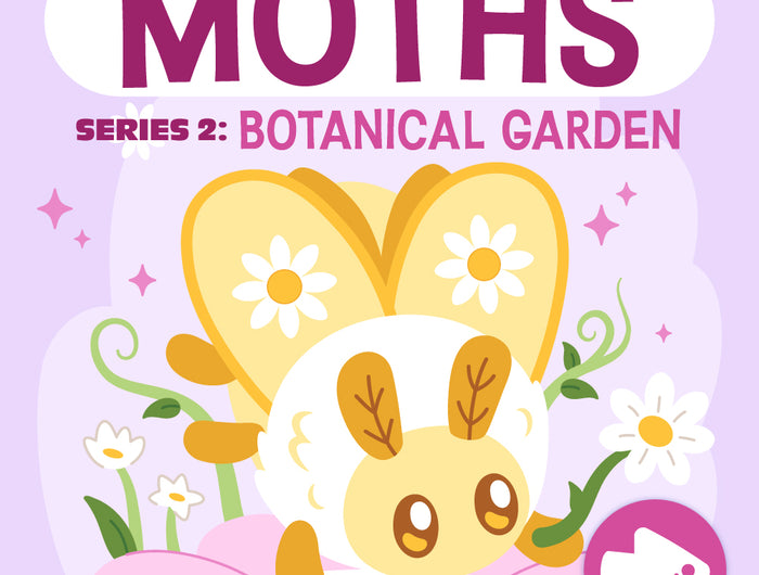 Moth Micro Blind Box Series 2 Botanical Garden Splash Image