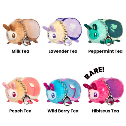 blind box moths series 1 cup of tea all products: milk tea, lavender tea, peppermint tea, peach tea, wild berry tea, and rare hibiscus tea